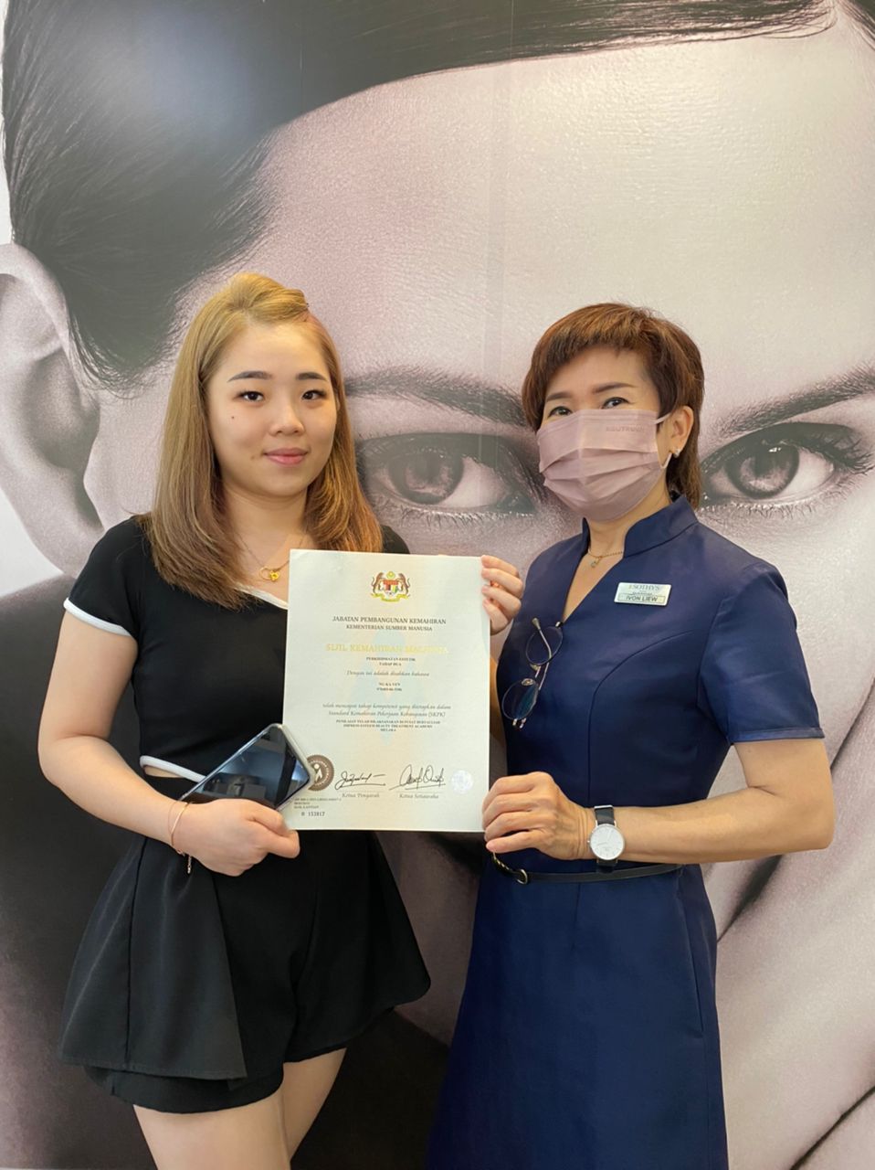 Graduation day at Beauty Talent Academy
